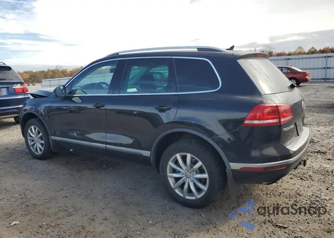 2016 Volkswagen Touareg Sport из США, поврежденный, VIN WVGEF9BP7GD006511